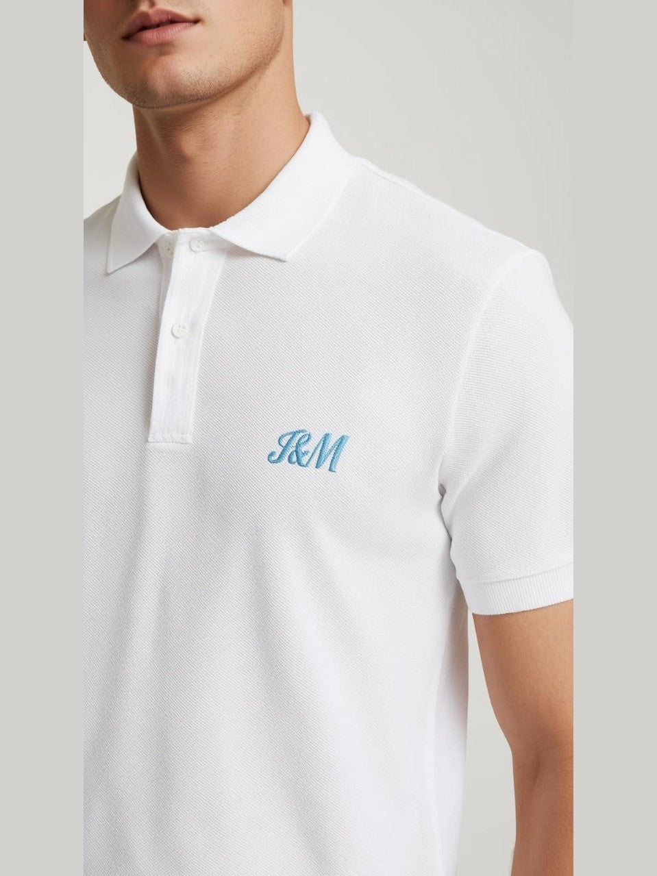 Men’s White Cotton Collar Neck T-Shirt | TrueRider best seller